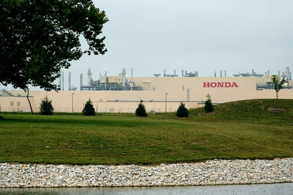 A photograph of Honda Manufacturing of Indiana.