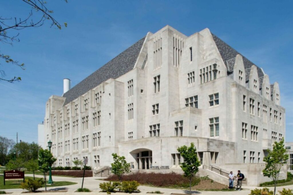 A photograph of Multidisciplinary Science Building II.