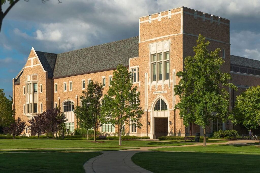 A photograph of Stinson-Remick Hall.