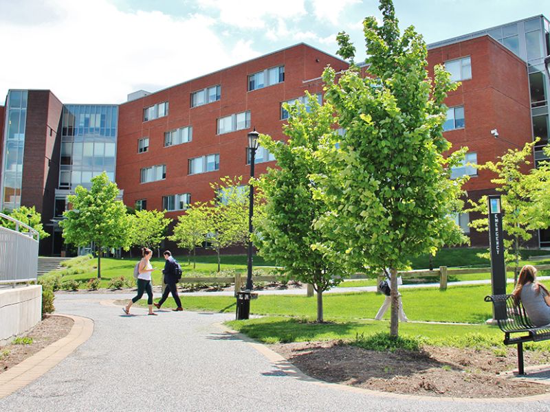 A photograph of Thea Bowman Hall.